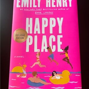 Happy Place by Emily Henry - Pink Cover